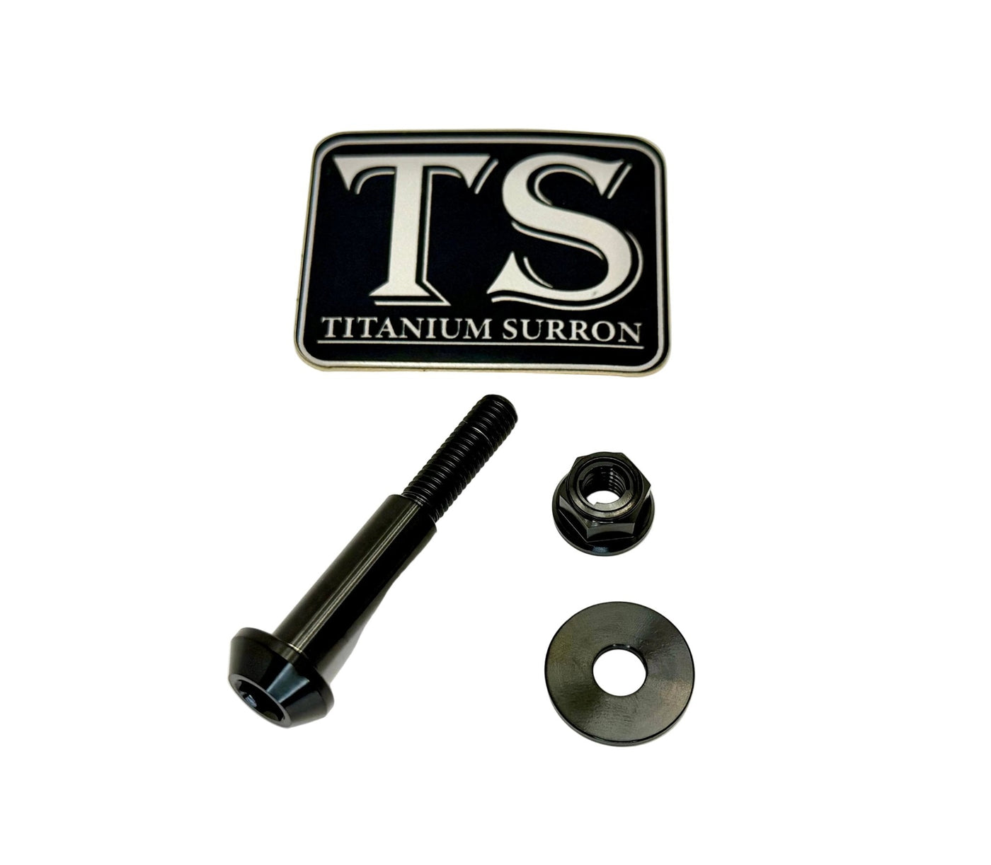 Titanium Surron Ultra Bee Brake Lever Pivot Bolt for E-Ride Pro SS, view 7