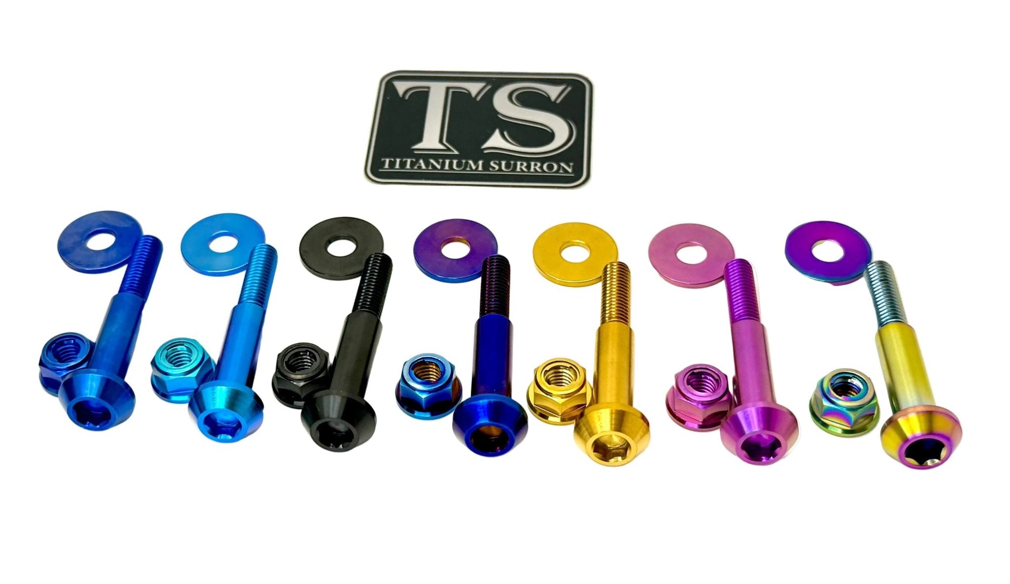 Titanium Surron Ultra Bee Brake Lever Pivot Bolt for E-Ride Pro SS, view 1