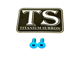Titanium Surron Ultra Bee Brake Reservoir Cap Bolts for E-Ride Pro SS, view 14