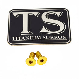 Titanium Surron Ultra Bee Brake Reservoir Cap Bolts for E-Ride Pro SS, view 10