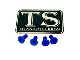 Titanium Surron Ultra Bee Brake Reservoir Cap Bolts for E-Ride Pro SS, view 6