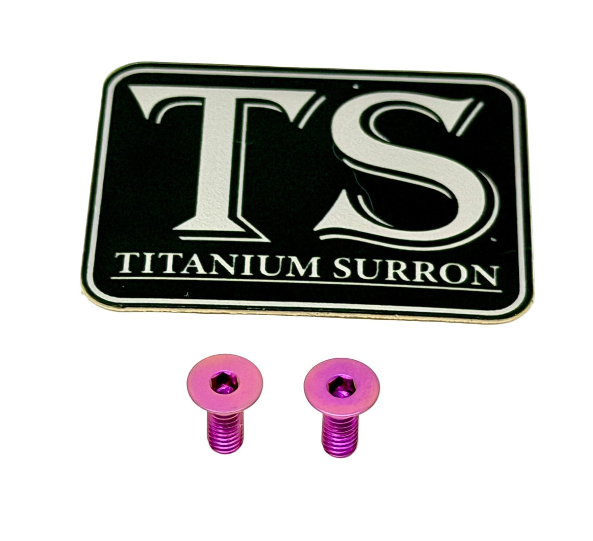 Titanium Surron Ultra Bee Brake Reservoir Cap Bolts for E-Ride Pro SS, view 11