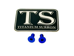 Titanium Surron Ultra Bee Brake Reservoir Cap Bolts for E-Ride Pro SS, view 13