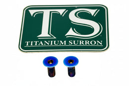 Titanium Surron Ultra Bee Brake Reservoir Cap Bolts for E-Ride Pro SS, view 8