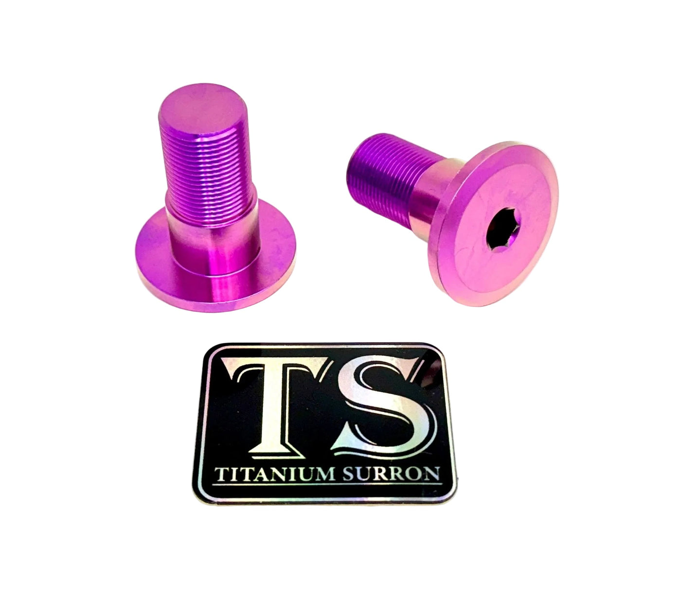 Titanium Talaria Sting Swingarm Bolts (set of two) · Titanium Surron, purple (light purple)