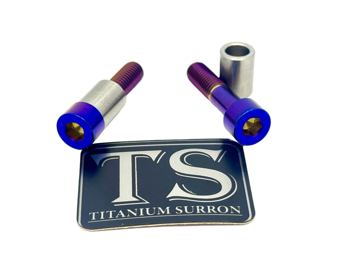 Titanium Triangle Bolts - Surron LBX/ Segway/ Ventus · Titanium Surron, view 1