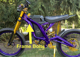 Titanium Upper Frame Bolts Surron/ E-Ride Pro/ 79 Bike · Titanium Surron, view 10