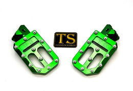 TS Custom Foot Pegs w/ Titanium Grips for Surron and Most Light for E-Ride…, view 14