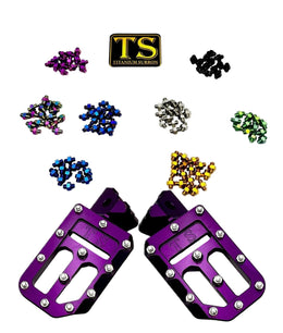 TS Custom Foot Pegs w/ Titanium Grips for Talaria and Altis · Titanium Surron, view 20