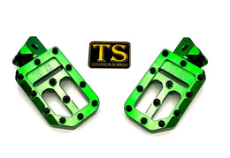 TS Custom Foot Pegs w/ Titanium Grips for Surron and Most Light for E-Ride…, view 15