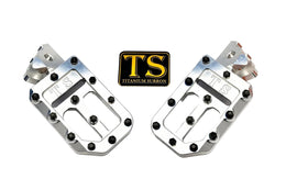 TS Custom Foot Pegs w/ Titanium Grips for Talaria and Altis · Titanium Surron, view 11