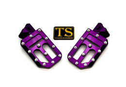 TS Custom Foot Pegs w/ Titanium Grips for Surron and Most Light for E-Ride…, view 7