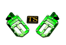 TS Custom Foot Pegs w/ Titanium Grips for Talaria and Altis · Titanium Surron, view 10