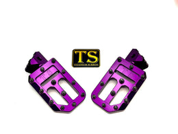 TS Custom Foot Pegs w/ Titanium Grips for Surron and Most Light for E-Ride…, view 6