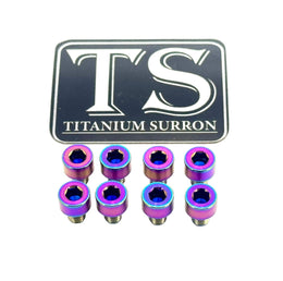 Ventus V9600 Heat Sink Titanium Bolt Kits (8 pcs) · Titanium Surron, rainbow